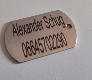 CLPS | Custom – Anhänger mit Wunschgravur